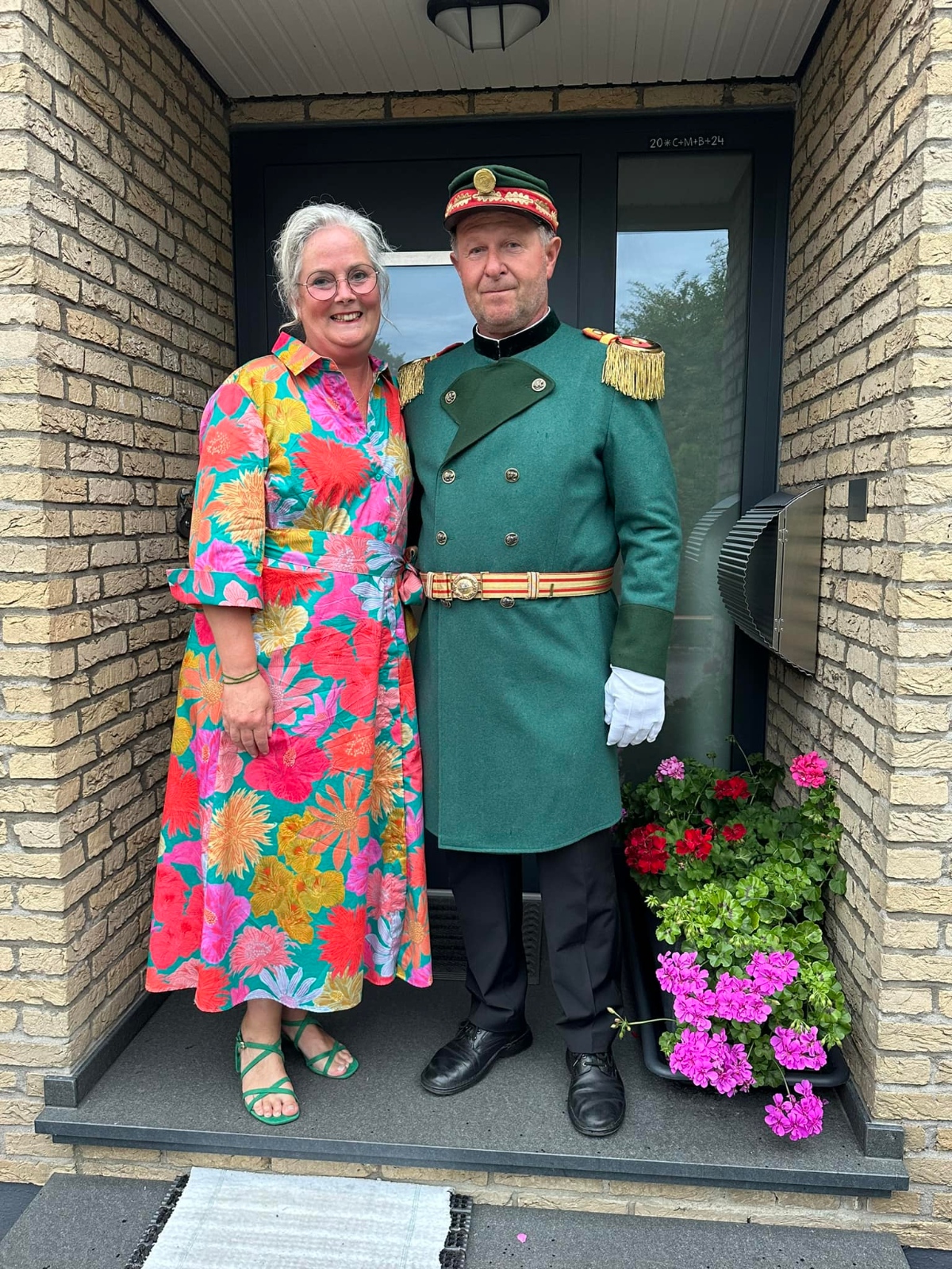 Hans-Gert  Hoffmann mit Ehefrau Anne Hoffmann-Werner