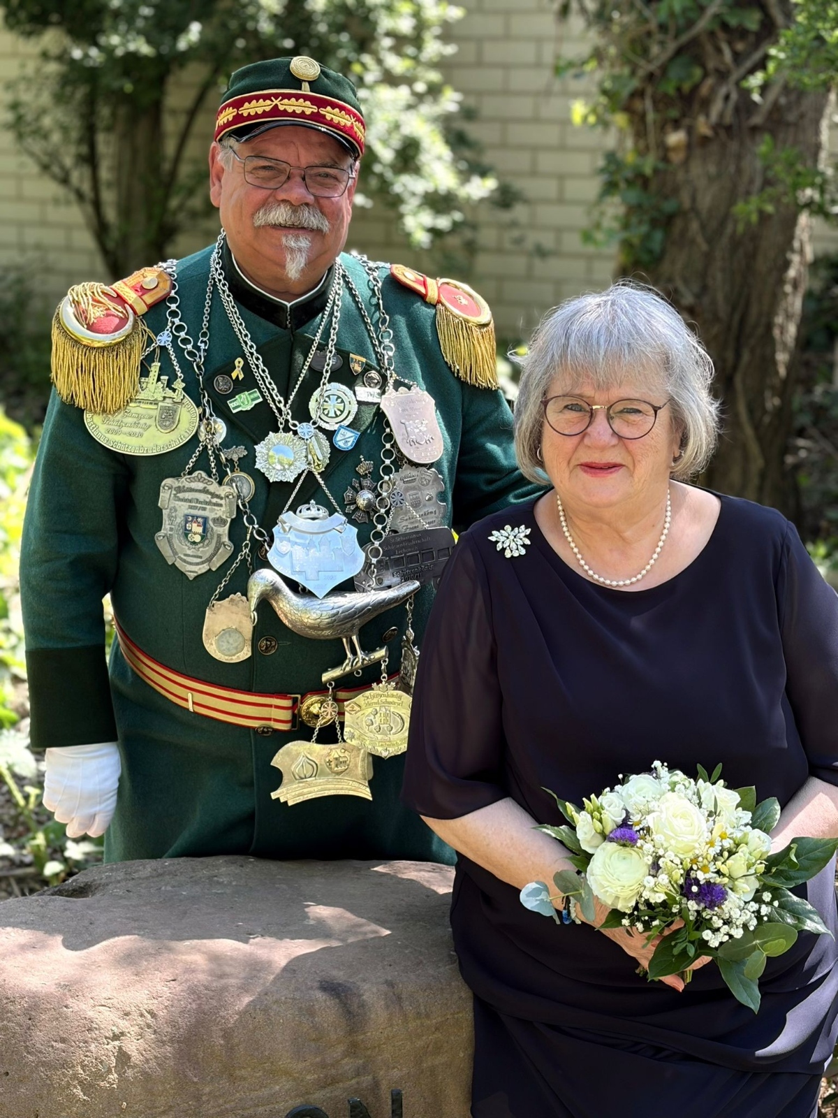 Rudi Bergerhausen mit seiner Ehefrau Ingeborg
